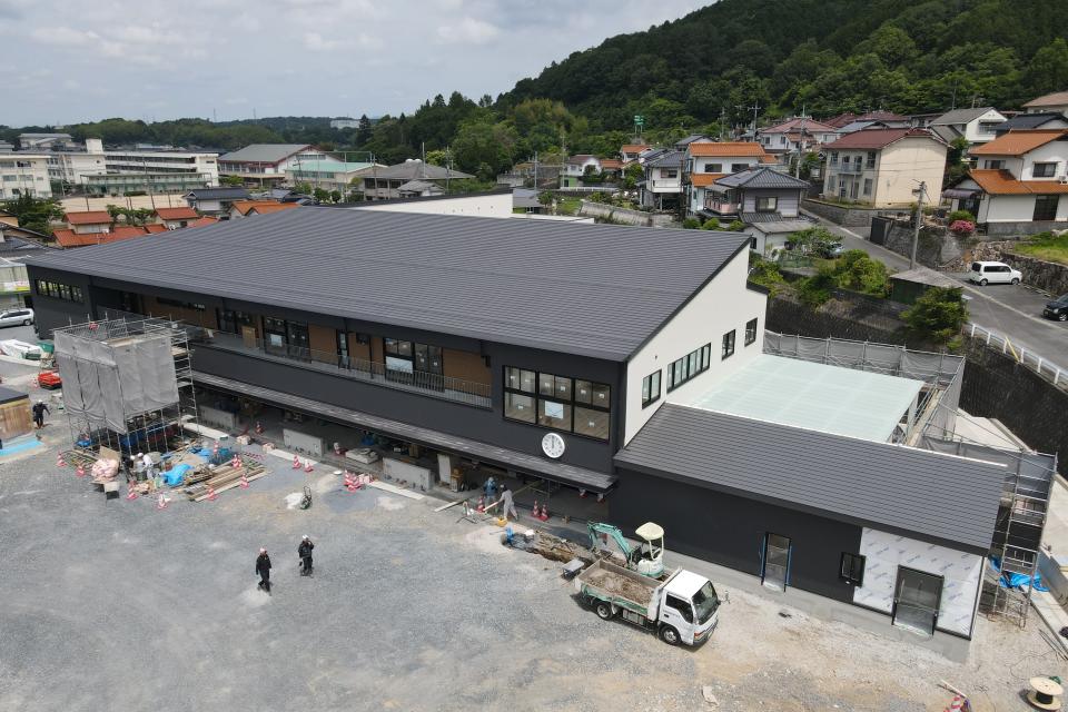 勝間田保育園新築工事の画像